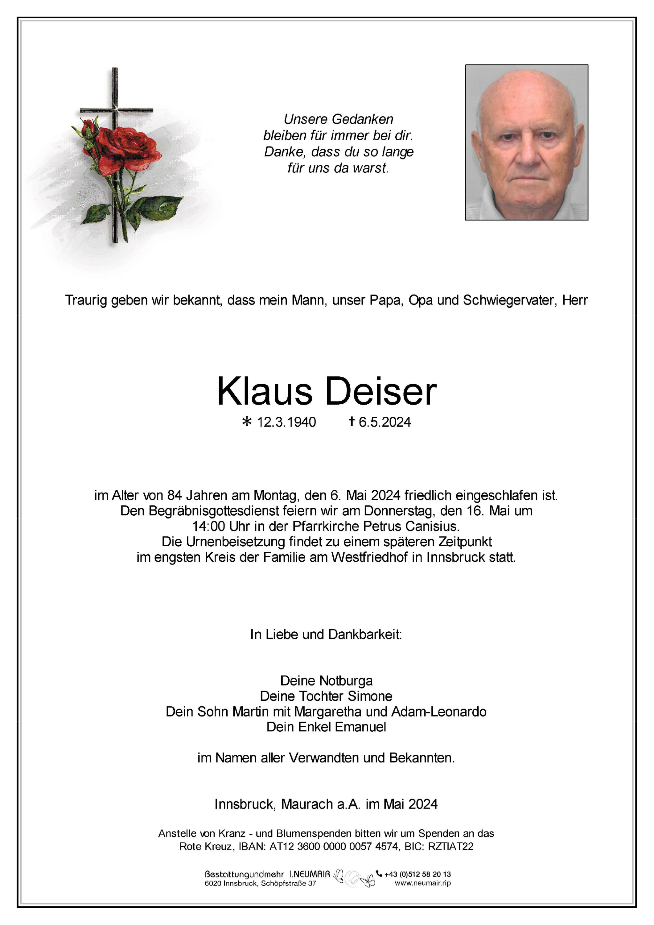 Klaus Deiser